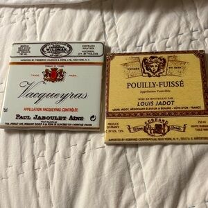 Paul Jaboulet Aîné and Louis Jadot Ceramic tiles